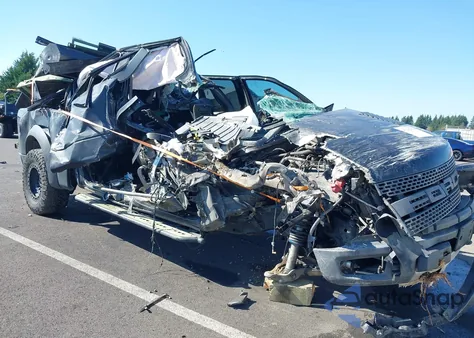 2012 Ford F-150 Svt Raptor z USA, uszkodzony, nr VIN 1FTFW1R60CFC80848